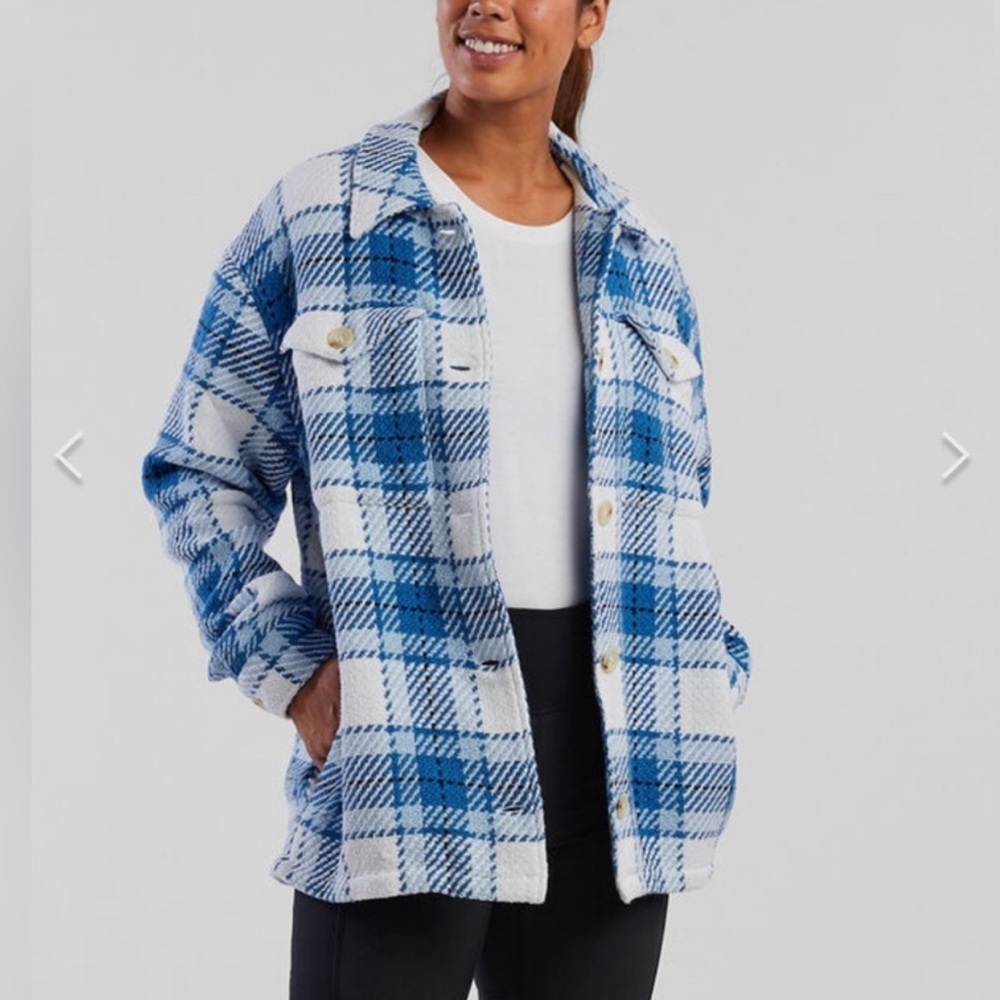 *NEW* OUTERKNOWN WOMENS CLOUD WEAVE SHIRT JACKET LARGE